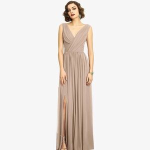 Dessy Collection Bridesmaid Dress in Topaz